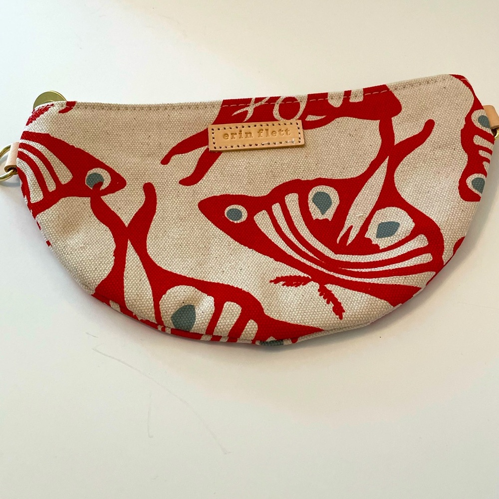 Flame of Moth Half Moon Bag, (Anthropologie Brand)